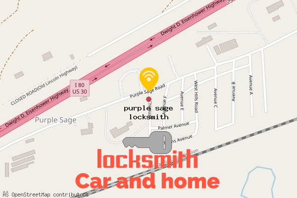 locksmith in purple sage