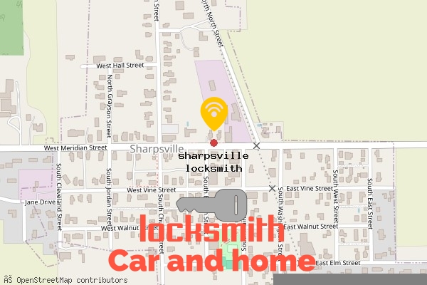 locksmith in sharpsville in
