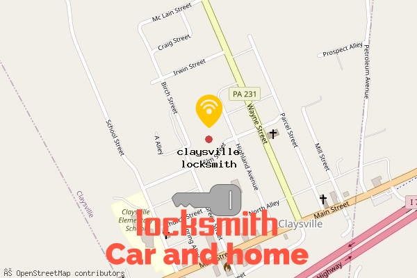 locksmith in claysville