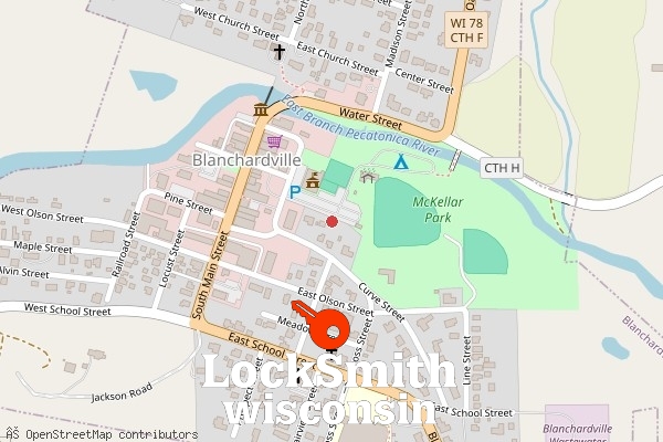 locksmith in blanchardville