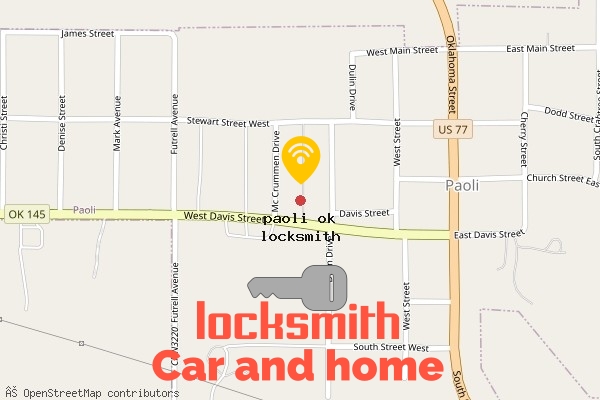 locksmith in paoli ok