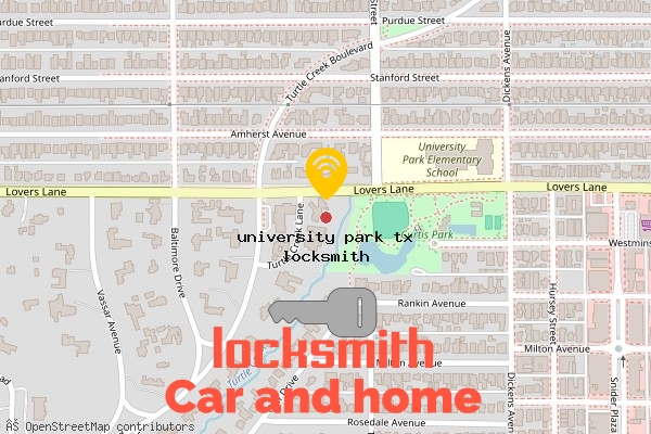 locksmith in university park tx