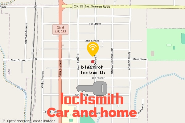 locksmith in blair ok