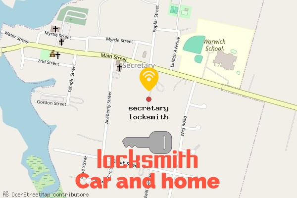 locksmith in secretary