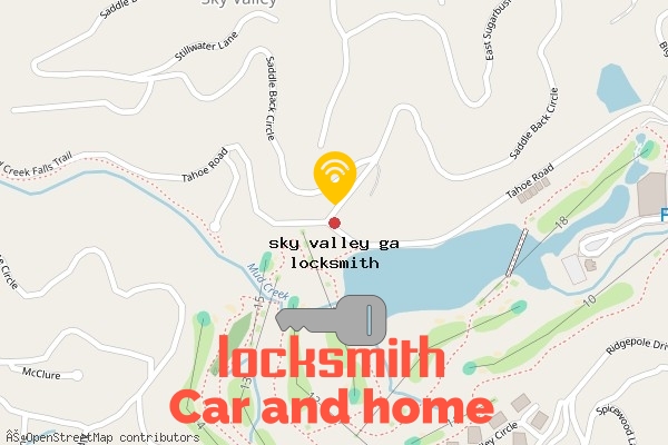 locksmith in sky valley ga