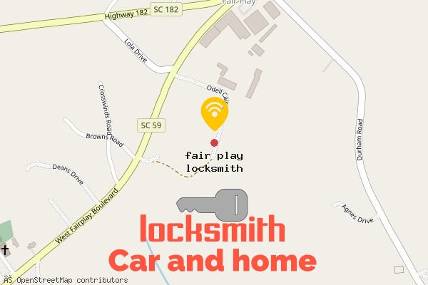 locksmith in fair play sc