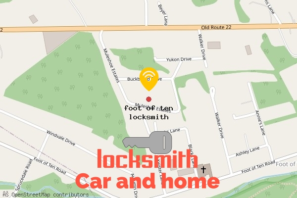 locksmith in foot of ten