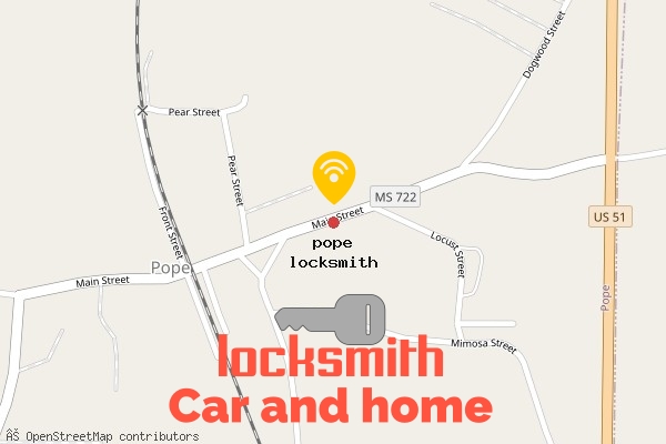 locksmith in pope