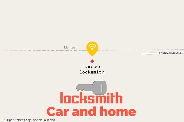 locksmith in mantee