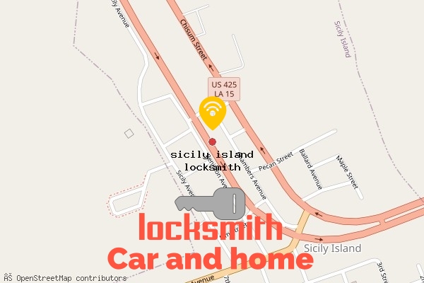 locksmith in sicily island