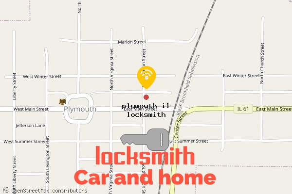 locksmith in plymouth il