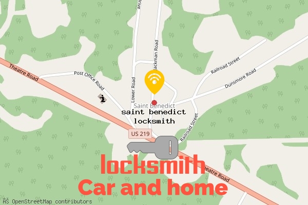 locksmith in saint benedict pa