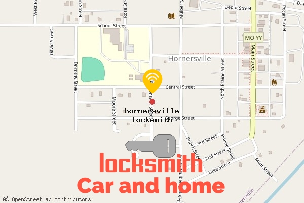 locksmith in hornersville