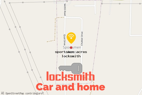 locksmith in sportsmen acres