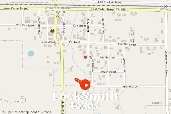 locksmith in gordon tx