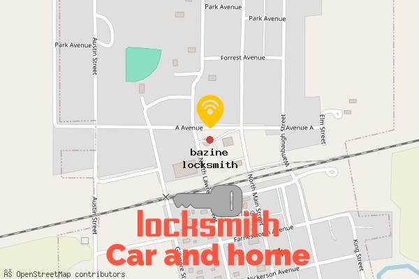 locksmith in bazine