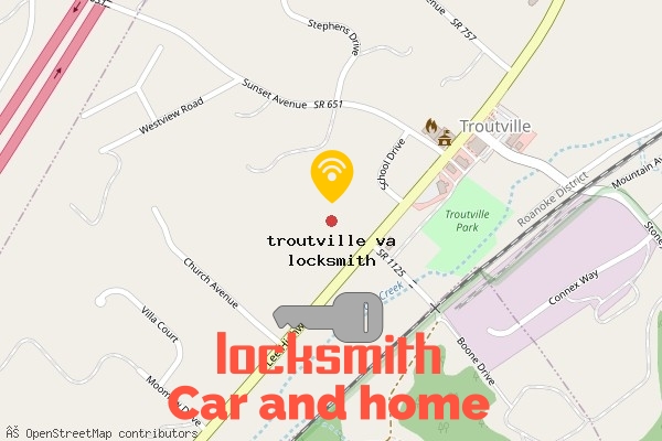 locksmith in troutville va