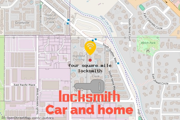 locksmith in four square mile