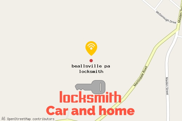 locksmith in beallsville pa