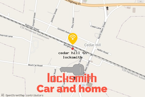 locksmith in cedar hill tn