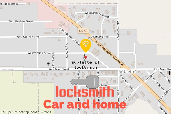 locksmith in sublette il