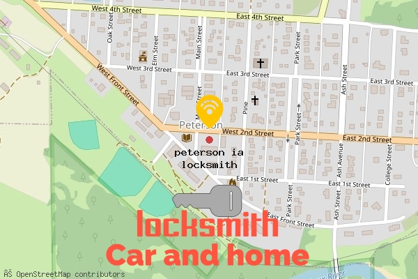 locksmith in peterson ia