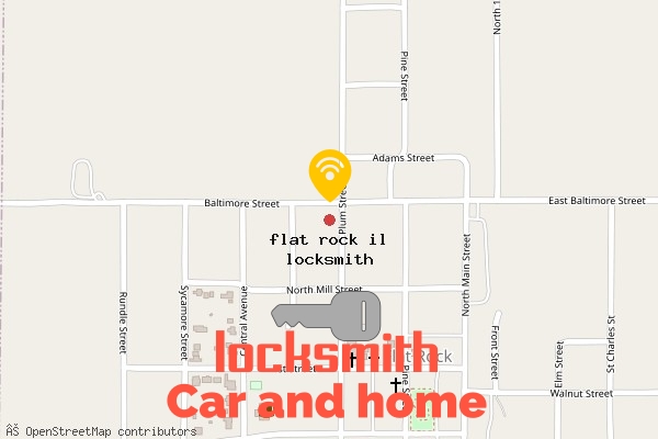 locksmith in flat rock il