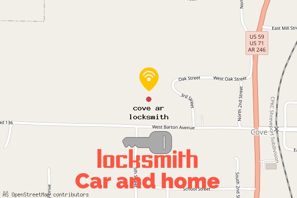 locksmith in cove ar