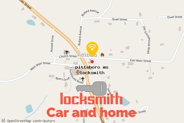 locksmith in pittsboro ms