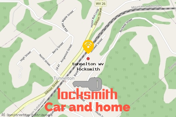 locksmith in tunnelton wv