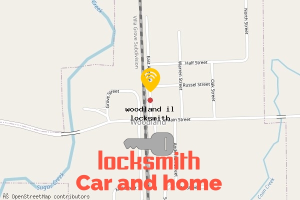 locksmith in woodland il