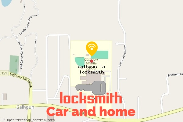 locksmith in calhoun la