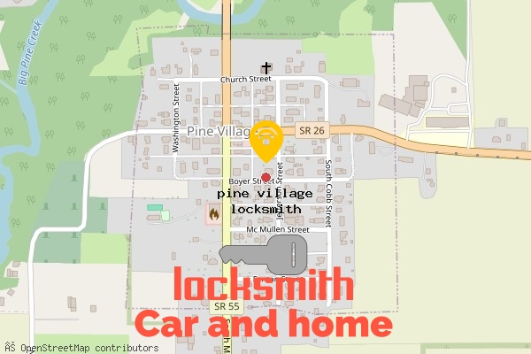 locksmith in pine village