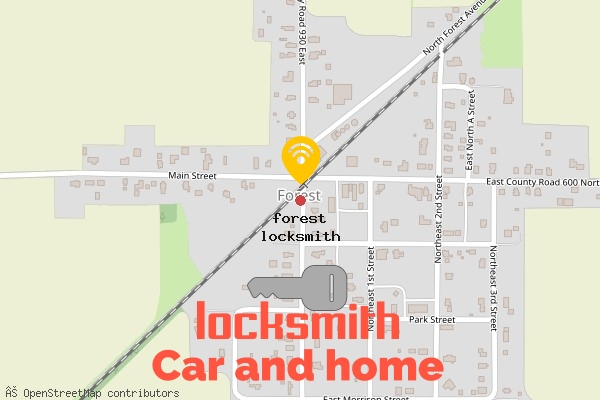 locksmith in forest in