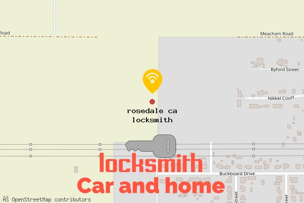 locksmith in rosedale ca