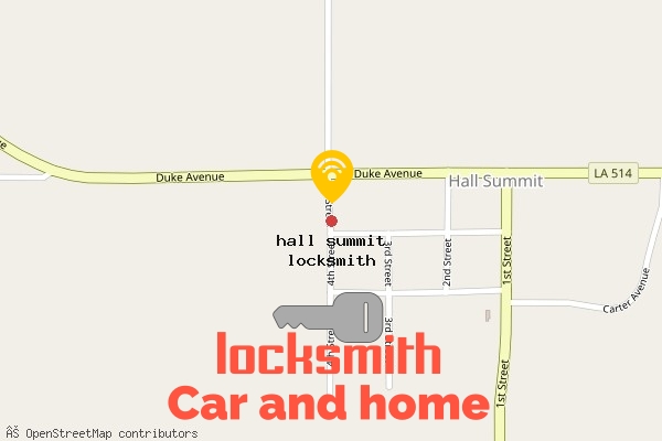 locksmith in hall summit