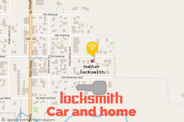 locksmith in hunter nd