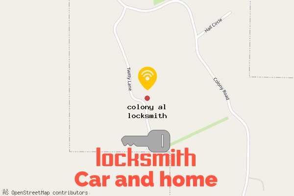 locksmith in colony al