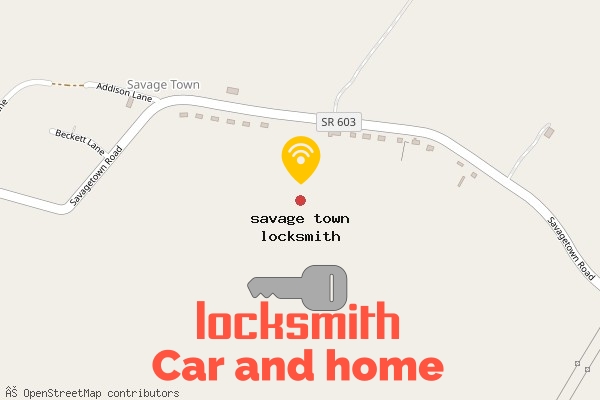 locksmith in savage town