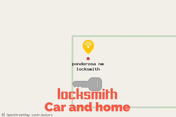 locksmith in ponderosa nm