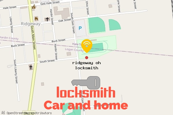 locksmith in ridgeway oh