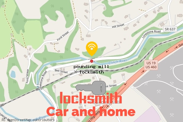 locksmith in pounding mill