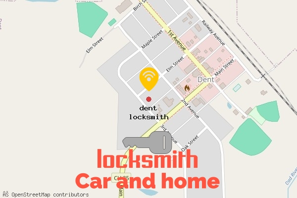 locksmith in dent mn
