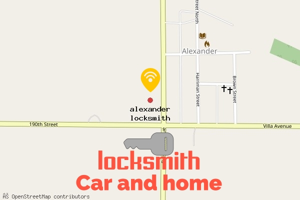 locksmith in alexander ia