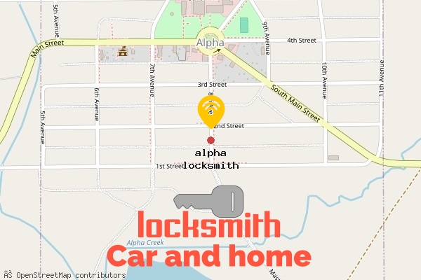locksmith in alpha mi