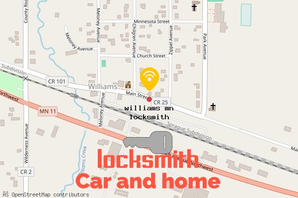 locksmith in williams mn