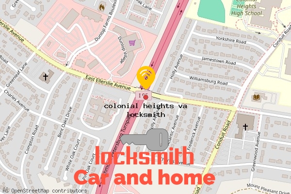 locksmith in colonial heights va