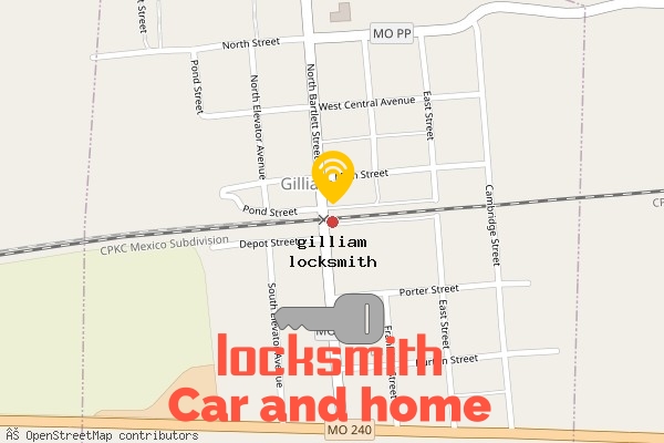 locksmith in gilliam mo