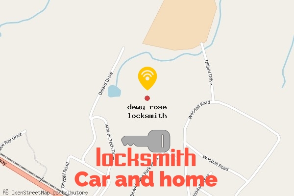 locksmith in dewy rose