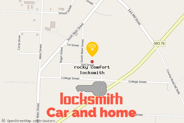 locksmith in rocky comfort